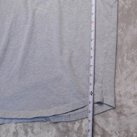 Harley Davidson USA Race Logo Baseball Tee Gray Black Long Sleeve Tshirt Mens L - Picture 5 of 8